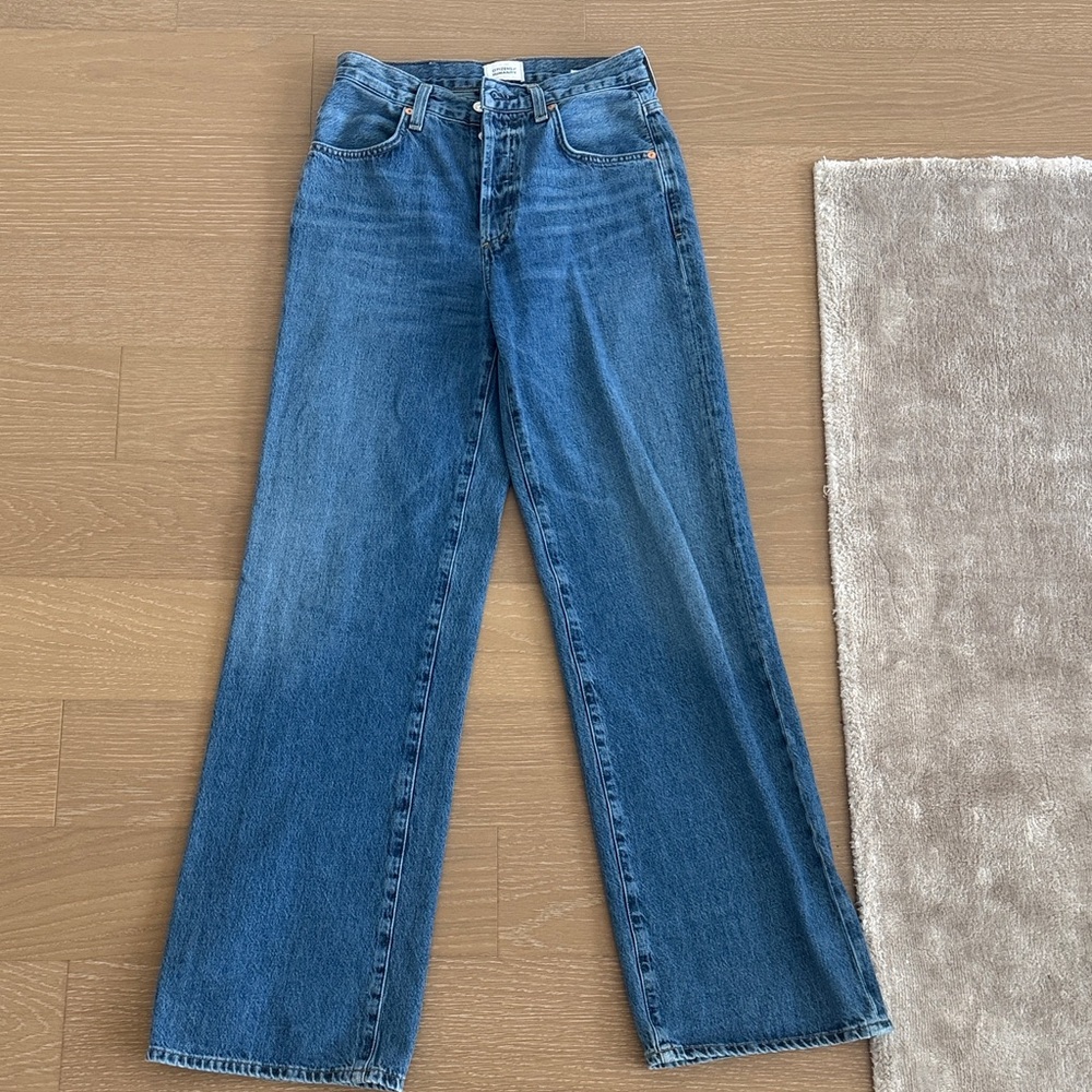 Citizens Of Humanity Medium Blue Flare Jeans